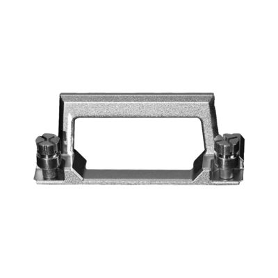 Anodizado de aluminio de precisión Mecanizado de piezas manija clara para el dispositivo de telecomunicaciones
