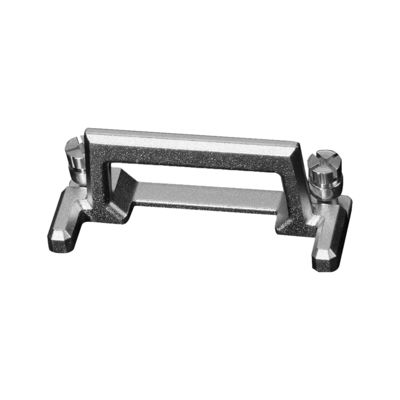 Anodizado de aluminio de precisión Mecanizado de piezas manija clara para el dispositivo de telecomunicaciones
