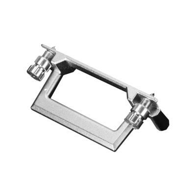 Anodizado de aluminio de precisión Mecanizado de piezas manija clara para el dispositivo de telecomunicaciones