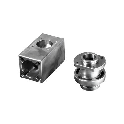 Componentes de torneado CNC de aluminio anodizando manija clara para dispositivo de telecomunicaciones