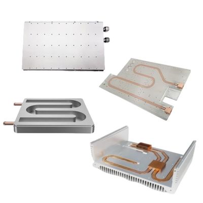 Solución de enfriamiento de materiales de aluminio / cobre para disipadores de calor de placas frías pequeñas