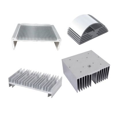 Disposición térmica compacta del disipador de calor de extrusión industrial de aluminio