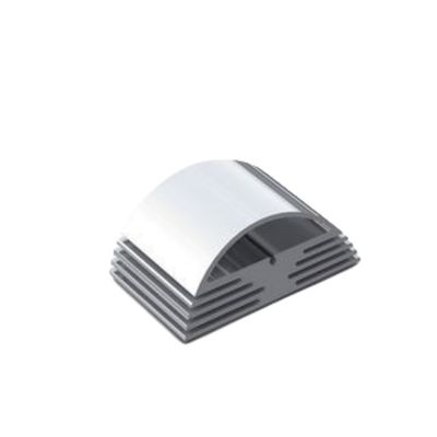 Disposición térmica compacta del disipador de calor de extrusión industrial de aluminio