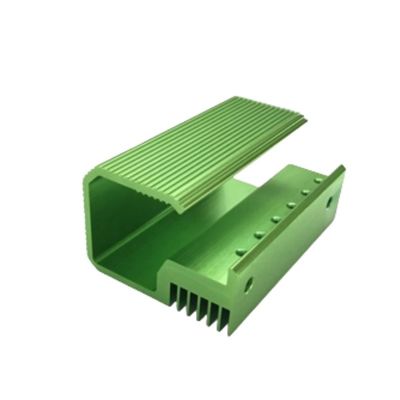 El sumidero térmico de extrusión de aluminio portátil es resistente a la corrosión