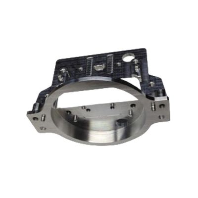 Piezas industriales CNC personalizadas Casas de conversión de metal de plata Partes de mecanizado