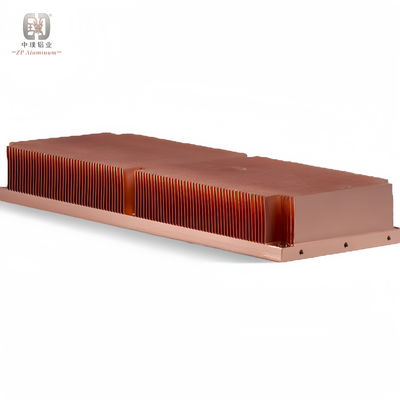 Dispersores de calor de aleación de aluminio anodizado