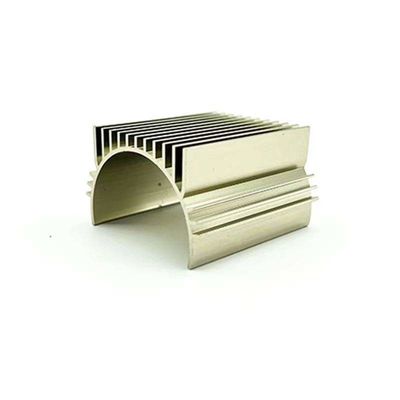 Dispersores de calor electrónicos de anodizado con precisión CNC