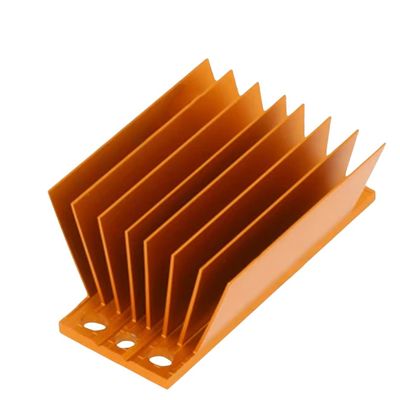 Componentes y piezas de sumideros de calor mecanizados CNC de precisión versátil