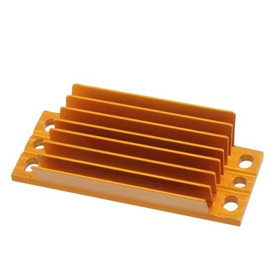 Componentes de lavabo de calor CNC fresados Mecanizado de hardware Velas de lavabo de calor
