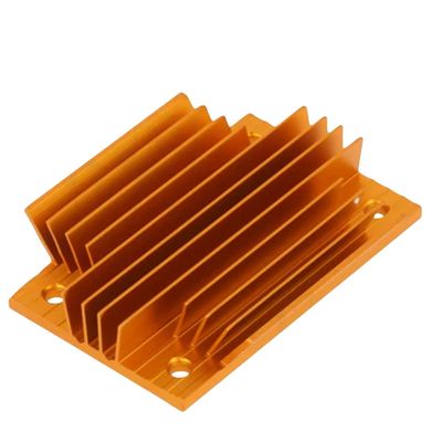 Componentes y piezas de sumideros de calor mecanizados CNC de precisión versátil