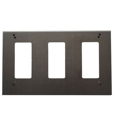 Ingeniería de hardware resistente a la corrosión del panel frontal de aluminio de precisión