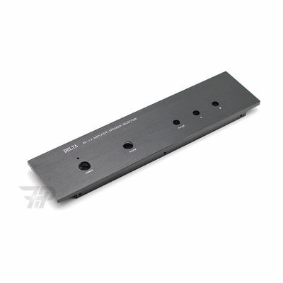 Panel frontal de aluminio anodizado personalizado excelente resistencia al impacto