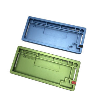 Mecanizado de aluminio CNC Panel frontal anodizado para uso industrial