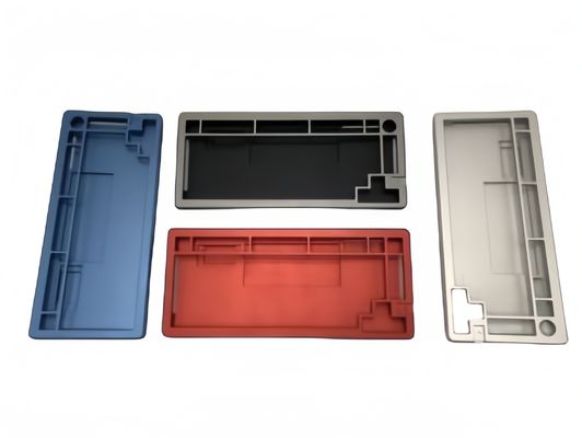 Mecanizado de aluminio CNC Panel frontal anodizado para uso industrial
