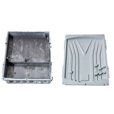 Industria Automóviles Aluminio de fundición a presión Componentes de la carcasa Color plateado