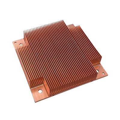 Montura de tornillo del fregadero de calor con aleta esquiable electrónica Precisión del fregadero de calor personalizada