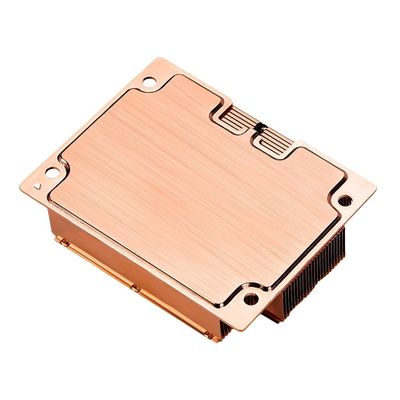 Montura de tornillo del fregadero de calor con aleta esquiable electrónica Precisión del fregadero de calor personalizada