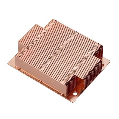 Montura de tornillo del fregadero de calor con aleta esquiable electrónica Precisión del fregadero de calor personalizada