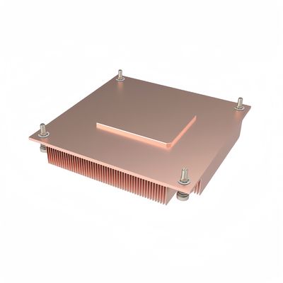 Montura de tornillo del fregadero de calor con aleta esquiable electrónica Precisión del fregadero de calor personalizada