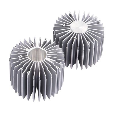 Sínk de calor de precisión Extrusión de aluminio Sínk de calor electrónico personalizado