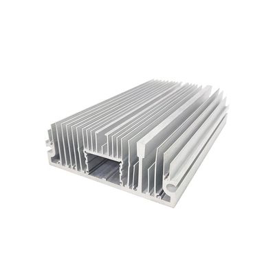 Profiles de sumideros de calor de extrusión de aluminio industrial para producción personalizada