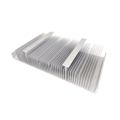 Profiles de sumideros de calor de extrusión de aluminio industrial para producción personalizada