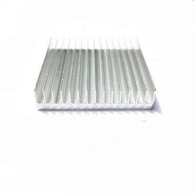 Profile de extrusión del disipador de calor de aluminio de plata