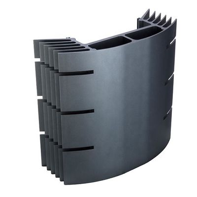 Profile de los sumideros de calor de extrusión electrónica de aluminio Hardware Alta precisión