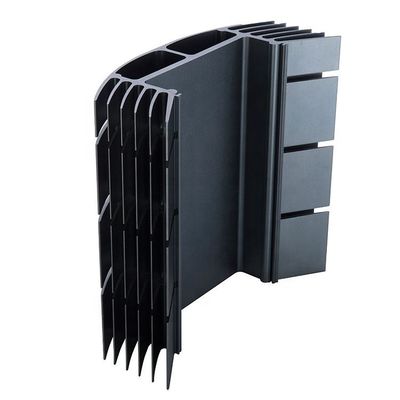 Profile de los sumideros de calor de extrusión electrónica de aluminio Hardware Alta precisión