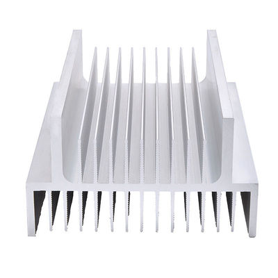 Profile del disipador de calor de extrusión de aluminio ligero