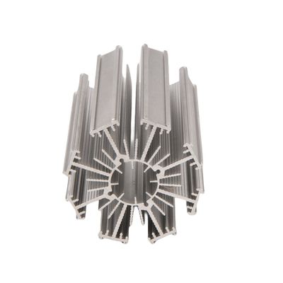 Sink de calor de aluminio fundido a presión anodizado industrial para dispositivos electrónicos