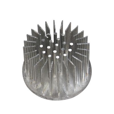 Sink de calor de aluminio fundido a presión anodizado industrial para dispositivos electrónicos