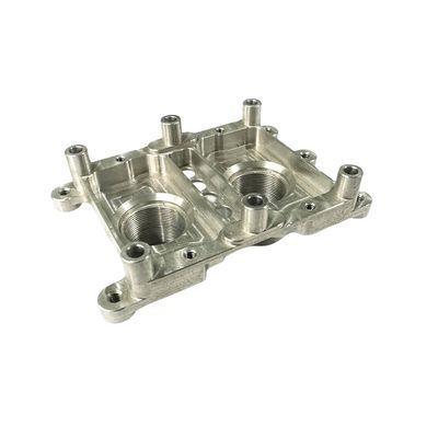 Piezas de fresado CNC de aluminio OEM Pequeñas piezas aeroespaciales mecanizadas CNC de 5 ejes