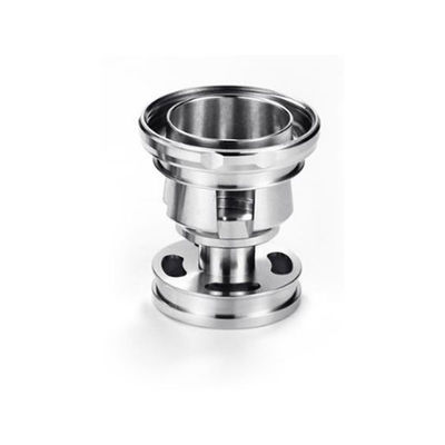 Piezas de fresado CNC de aluminio OEM Pequeñas piezas aeroespaciales mecanizadas CNC de 5 ejes