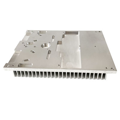 Sinques de calor mecanizados CNC de alta precisión Pin Fin Superficie anodizante ligera