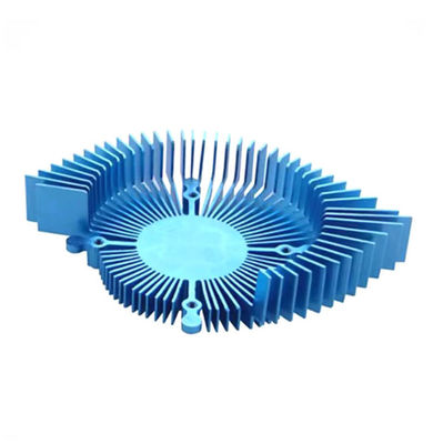 Discos de calor anodizados CNC mecanizados personalizados para mejorar la eficiencia de refrigeración