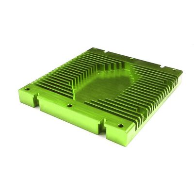 Sinques de calor mecanizados por CNC y anodizados