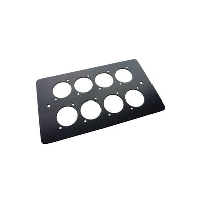 Cuadro de panel solar de extrusión de aluminio anodizante personalizado para equipos electrónicos