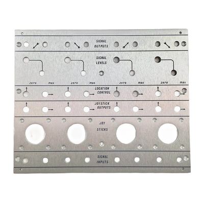 Panel frontal de aluminio cepillado compuesto con buena resistencia al calor