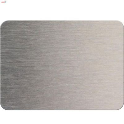 Panel frontal de aluminio cepillado compuesto con buena resistencia al calor