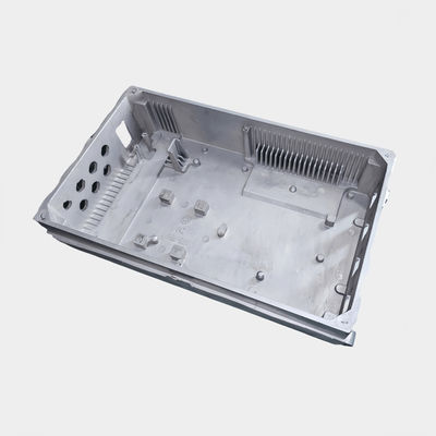 Casas de fundición a presión de aluminio de plata Diseño versátil para una fuerte resistencia a la corrosión