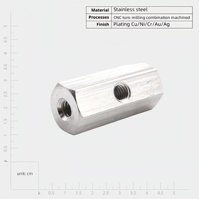 Partes de torneado CNC de precisión Fabricación de metales Partes de fresado CNC de alta precisión