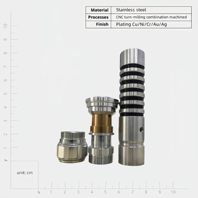 Hardware Metal CNC piezas giratorias de alta precisión 0.01mm Tecnología CNC