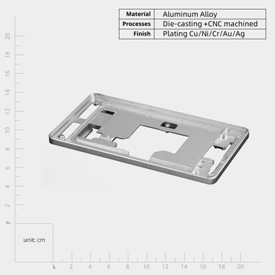 Panel frontal de aluminio compuesto de precisión Resistencia a altos impactos para la carcasa electrónica
