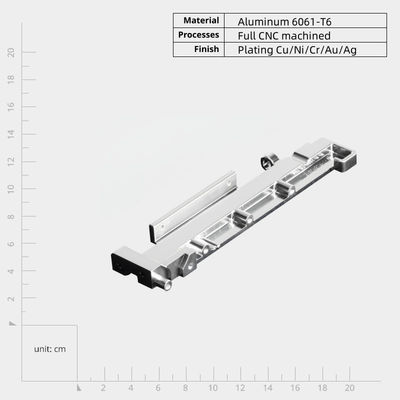Partes mecanizadas de prototipos rápidos anodizados con resistencia al calor y ensamblaje simple
