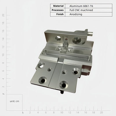 Servicios de fresado CNC anodizado para piezas metálicas de precisión de aluminio personalizadas