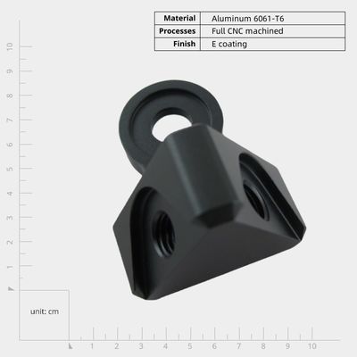 Partes de mecanizado CNC personalizadas con tratamiento de superficie de anodizado/polido/plataje/revestimiento en polvo