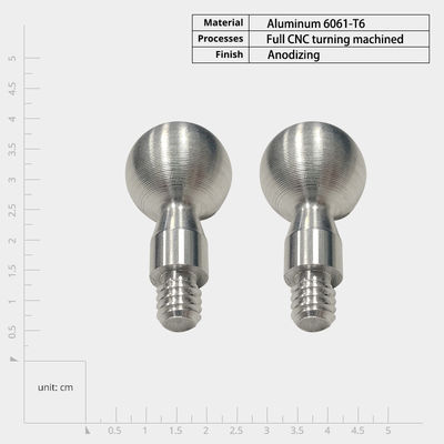Partes de torneado CNC con tolerancia de 0,01 mm Servicios de precisión de torno CNC personalizados