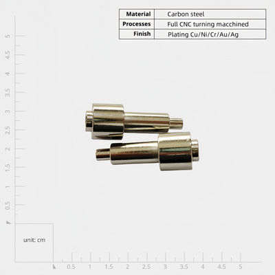 Las partes de torneado CNC de acabado de níquel de satén profesional Capacidades de material de cobre