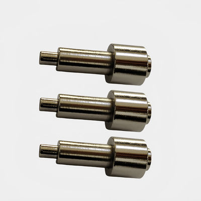 Las partes de torneado CNC de acabado de níquel de satén profesional Capacidades de material de cobre